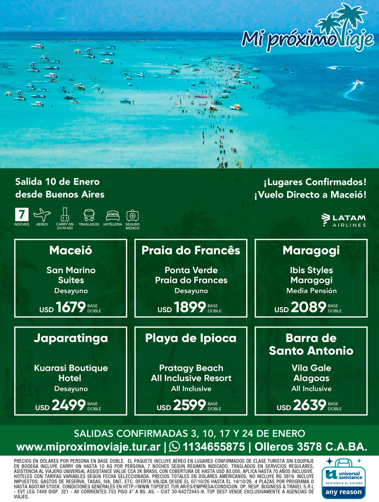 VERANO 2027✈️ ¡ TU PROXIMO DESTINO ES BRASIL! MACEIO Y LAS MEJORES PLAYAS!